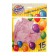 Latex ball 12 "Makarun", set 50 pcs, pink color