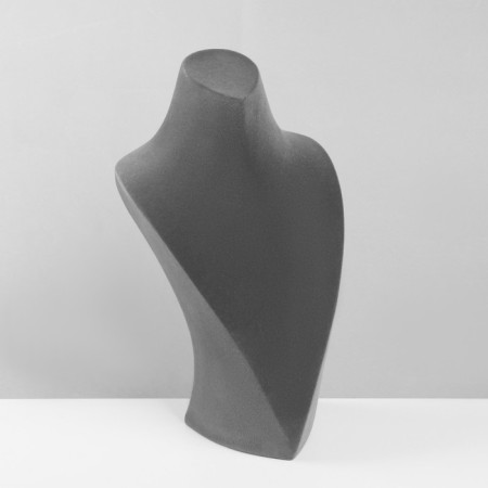 A bust for decorations "Iceberg", 17 × 15 × 29, h = 29 cm, phlock, color gray graphite-2