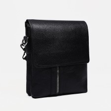 Male bag, black color