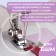 Feet for sewing machines, for sewing a secret lightning, 2.4 × 1.6 cm