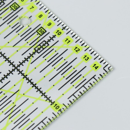 Patchwark ruler plastic 15x15x0.3 cm-1