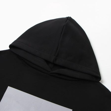 Jumper (sweatshirt) men's minku: be good, black color, rr 48-1