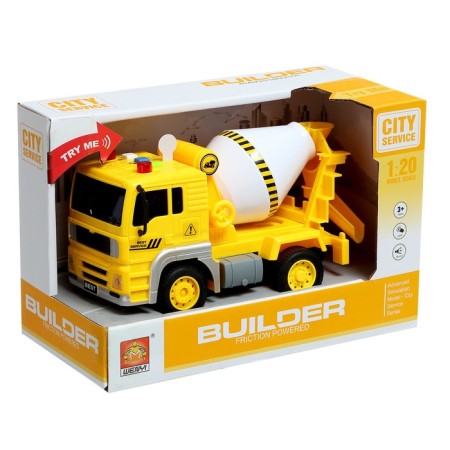 Inertial "Concrete" truck, 1:20, light and sound-4