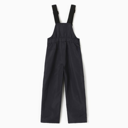 Semi-combinezone insulated for boys, dark blue color, height 110 cm-4