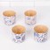 Paper form for cupcake, muffins and kulich "porcelain" 70x60mm, (packaging 2000 pcs) mix