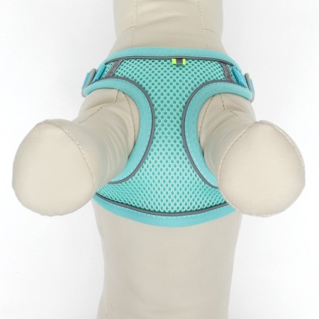 A set with a soft harness, fast-open, s, leash 140 cm, Osh 39-41 cm, og 44-48 cm, turquoise-5