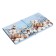 Bleaner dated 2024, 175x105 mm, 64 sheets of Escalada, soft binding, artificial leather "Nappa", foil embossing, white offset 70 g/m², blue