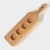 Board for serving with a handle, 35 × 9 × 1.8 cm, 4 shots, diameter of cells 3.9 cm, with impregnation, birch