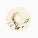 Women's hat "Life is good", size 54-56, white color