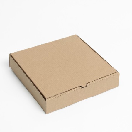 Pizza box, craft, 30 x 30 x 6 cm