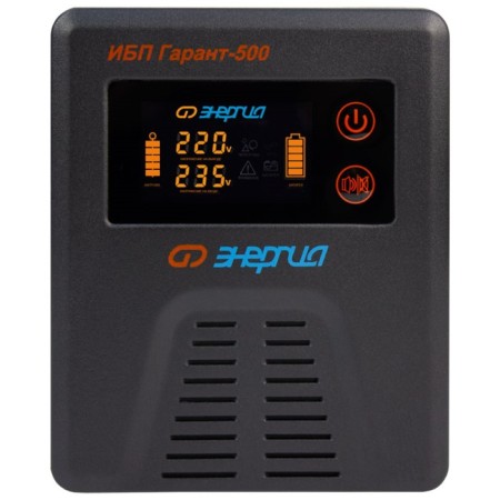 Source of uninterrupted power "Energy" Garant 2000, 1200 W, 2000 VA, Black-4