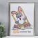 Photo frame plastic 30x40 cm 990 silver (20/360)
