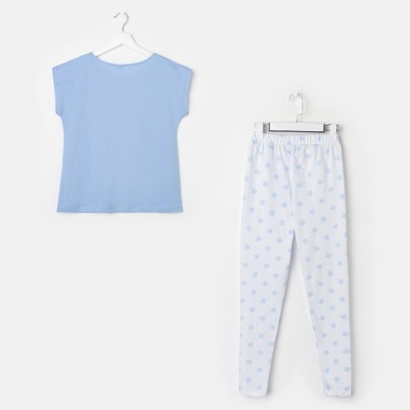 Pajama female kaftan "stars" pants, T -shirt, p. 40-42-10