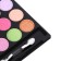 Cosmetics set for girls: shadows, applicator