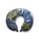 Travel pillow "Lonely Planet", size 30x25x10 cm
