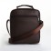 Male bag on lightning, long belt, brown color