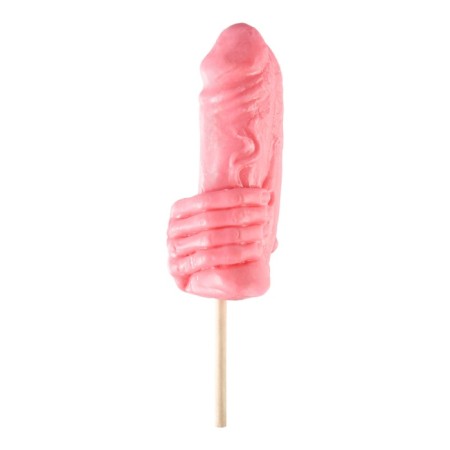 Caramel on the stick "Hold stronger" pink, 150 g