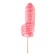 Caramel on the stick "Hold stronger" pink, 150 g