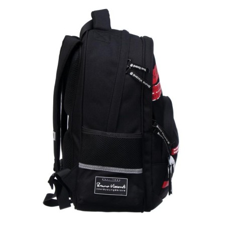 School backpack Bruno VisConti Keep Away. STOP, 40 x 30 x 19 cm, ergonomic back, pencil case as a gift-2
