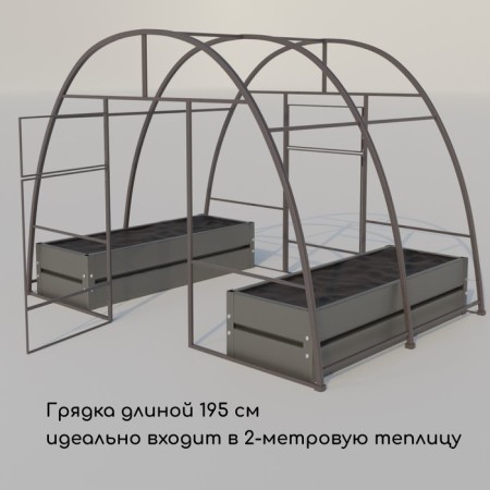 Glocked bed, 195 × 70 × 34 cm, Greengo-5