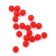 Feeder bead Namazu Soft Beads, PVC, Round, D = 5 mm, red 20 pcs.