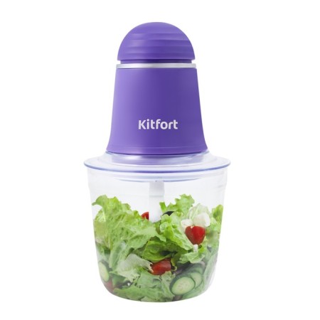Grinder KitFort KT-3016-1, plastic, 200 watts, 0.5 l, 1 speed, purple