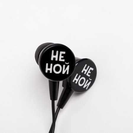 Headphones and icon "All this is vanity", 11 x 20.8 cm-3