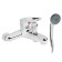 Everest bath mixer B30-028, single-leaf, with a shower set, pouring 138 mm, chrome