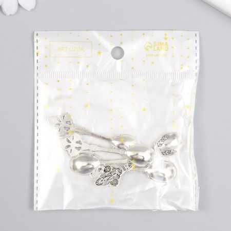 Souvenir wallet metal "Royal spoon" 5.9x1.4 cm-4