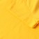 T-shirt female V-shaped neckline, yellow color, size 52