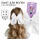 Outlet. Bant for hair on elastic band, white, 18x15 cm, Minnie Mouse