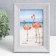 Photo frame Plastic 10x15 cm "Scarrel silver" 19x14 cm