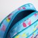 Lightning cosmetic bag, external pocket, blue color