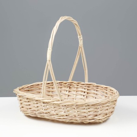 Karina basket, No. 1, bottom: 16 × 24 cm, top: 30 × 24 cm, h = 7/27 cm, vine-1