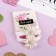 Hair gum "Lilia Lace" (set 2 pcs) white
