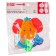 Rattle "Africa: elephant", color mix