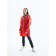 Lightning raincoat unisex, size 44, red color