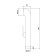 Hygienic shower Lemark LM8045C, with a wall holder and hose, chrome