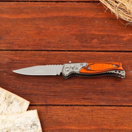 Folding “Pescar” knife 14.7cm, blade 64mm/1.5mm, in a gift box-1