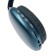 Wireless headphones P9, invoices, BT 5.0, microphone, jack 3.5 mm, 150 mAh, blue