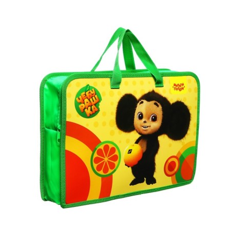 Folder with A4 handles, 340 x 245 x 75 mm, plastic, pens, CHILD, Multi-Pulti "Cheburashka"-1