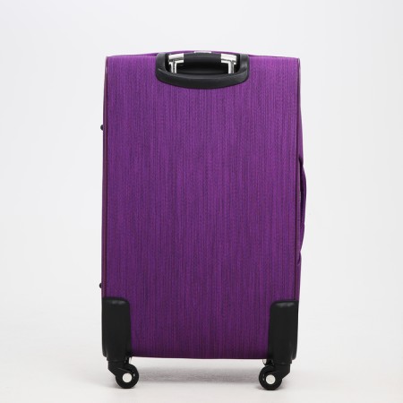 Big suitcase 28 ", lightning department, code castle, 4 wheels, outer pocket, purple color-6