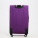 Big suitcase 28 ", lightning department, code castle, 4 wheels, outer pocket, purple color