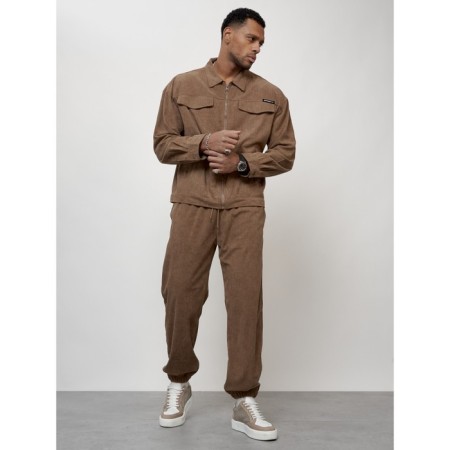 Sports suit men's, size 52, beige color-8