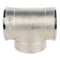 The STOUT SFT -0020-000002, 2 ", internal/internal thread, nickelled brass