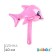 Toy inflatable hammer "Dolphin", with sound, 40 cm, color mix