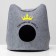 House for animals from felt "Royal Ushastik", 46 x 46 x 43 cm