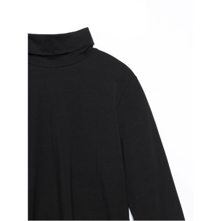 Women's turtleneck CONTE ELEGANT, size XS, Black color-5
