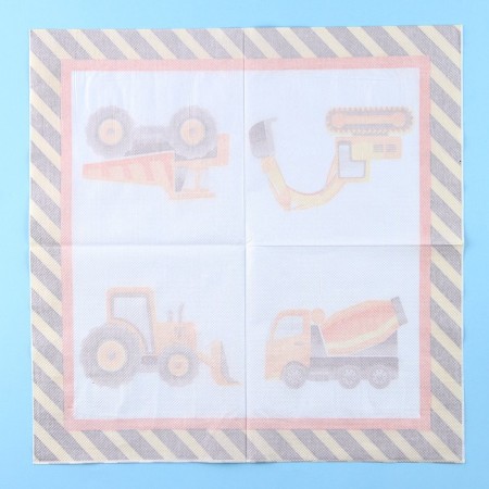 Paper Napkins "Special Technics", 33x33 cm, set 20 pcs.-3