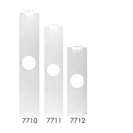Mounted wall mantra boutique, 230x50x20 mm, white color